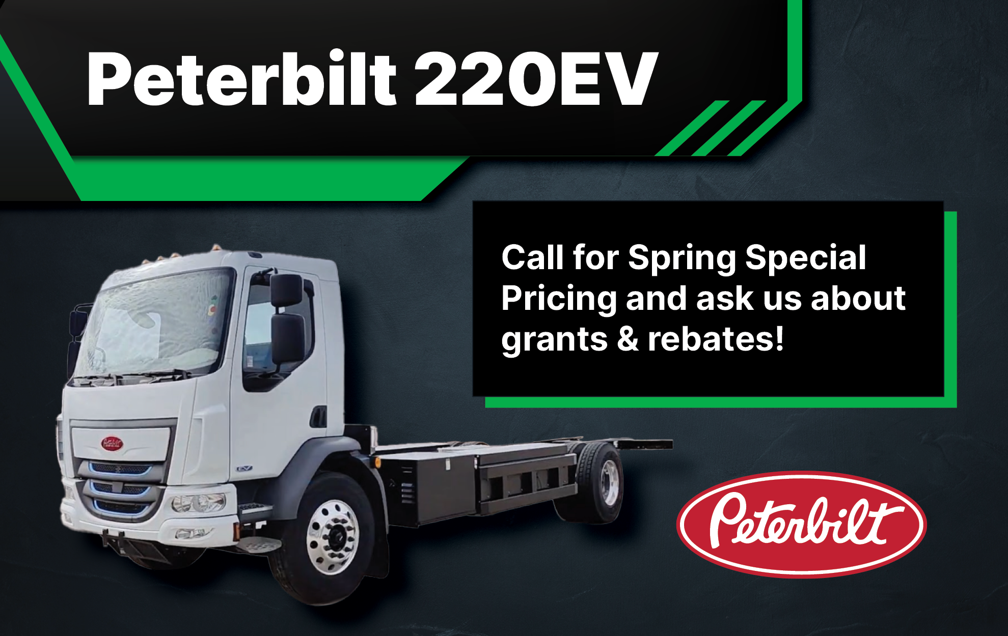 Peterbilt 220EV Promotion