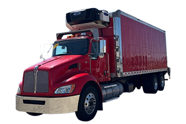RED 2020 KENWORTH T370