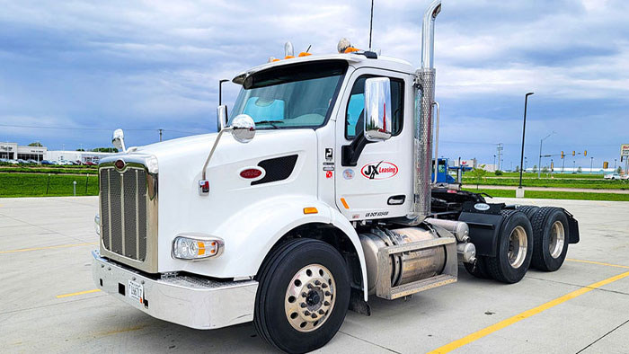 Commercial truck lease and rental credit application for fleet expansion.