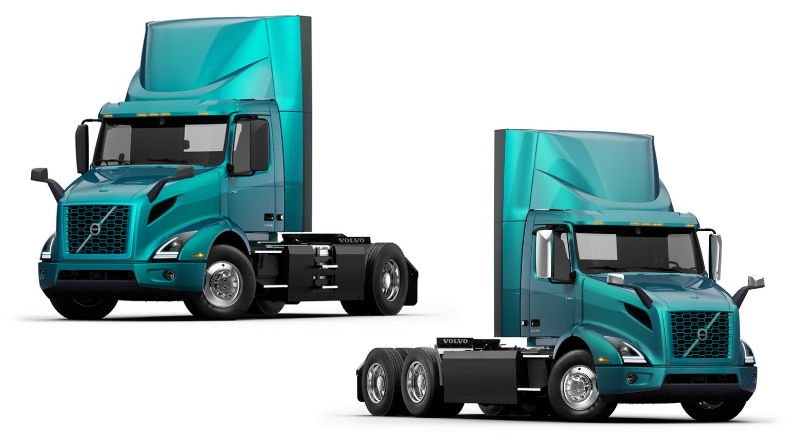 Volvo VNR 4x2 and 6x4 Electric Tractors