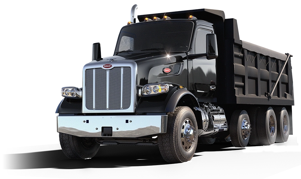New Peterbilt 567 vocational chassis exterior view
