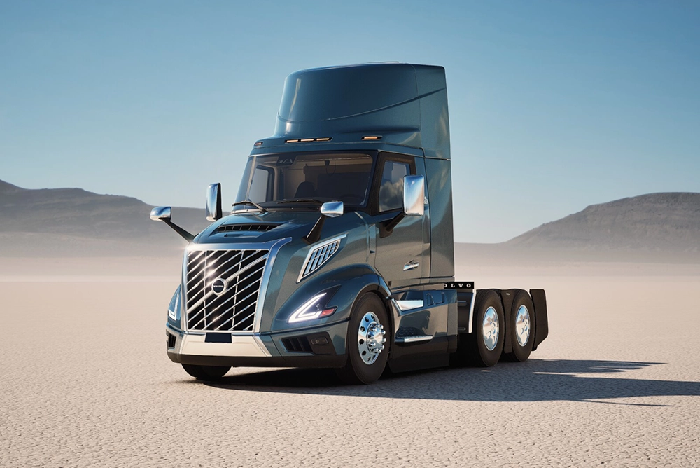 New Volvo VNL 300 side profile exterior view