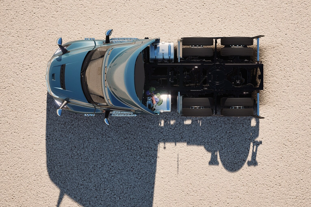 New Volvo VNL 300 day cab exterior view