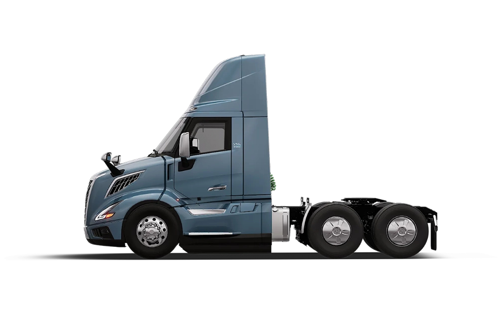 New Volvo VNL 300 day cab truck front exterior view