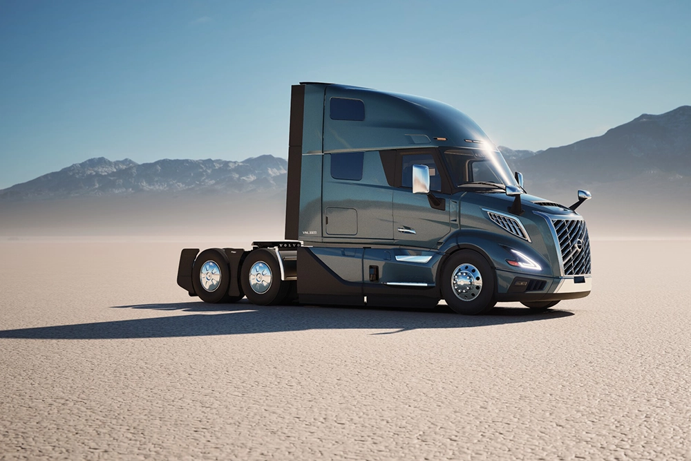 Used Volvo VNL 660 62-inch high-roof sleeper exterior view