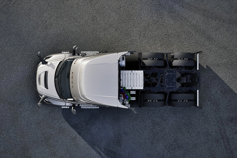 New Volvo VNR 440 driver side profile view