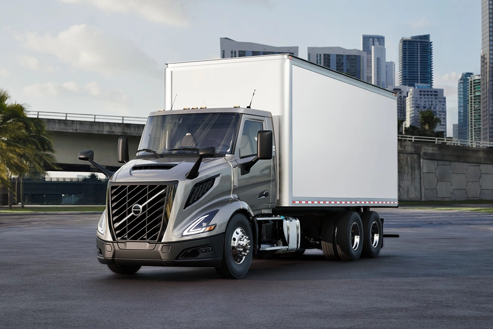New Volvo VNR Truck side profile view