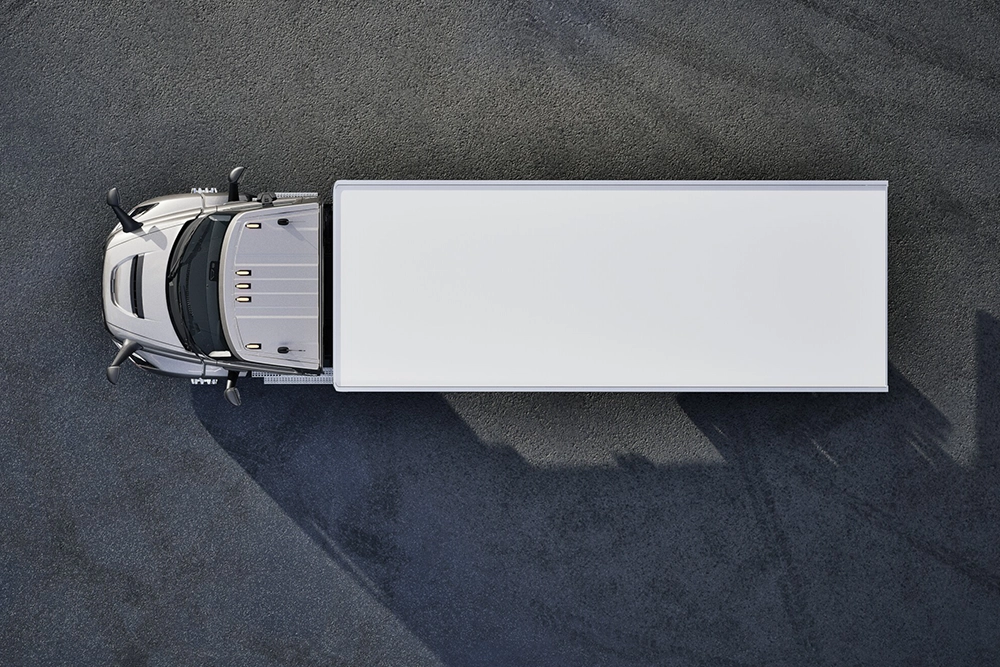 New Volvo VNR Truck driver side profile view