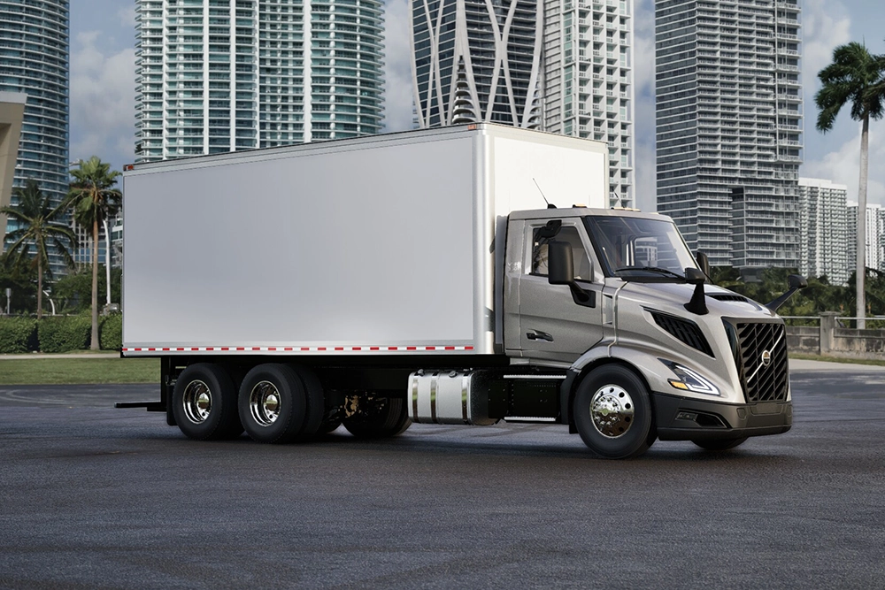 New Volvo VNR Truck exterior view