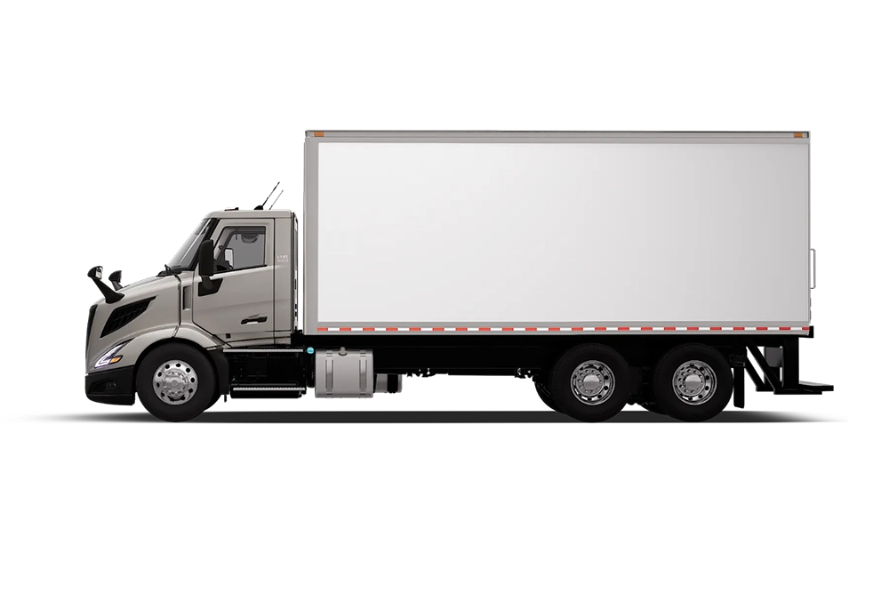 New Volvo VNR Truck front exterior view