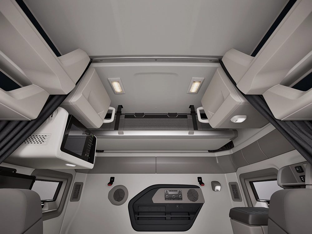 New Volvo VNR 640 premium seating and cab interior trim