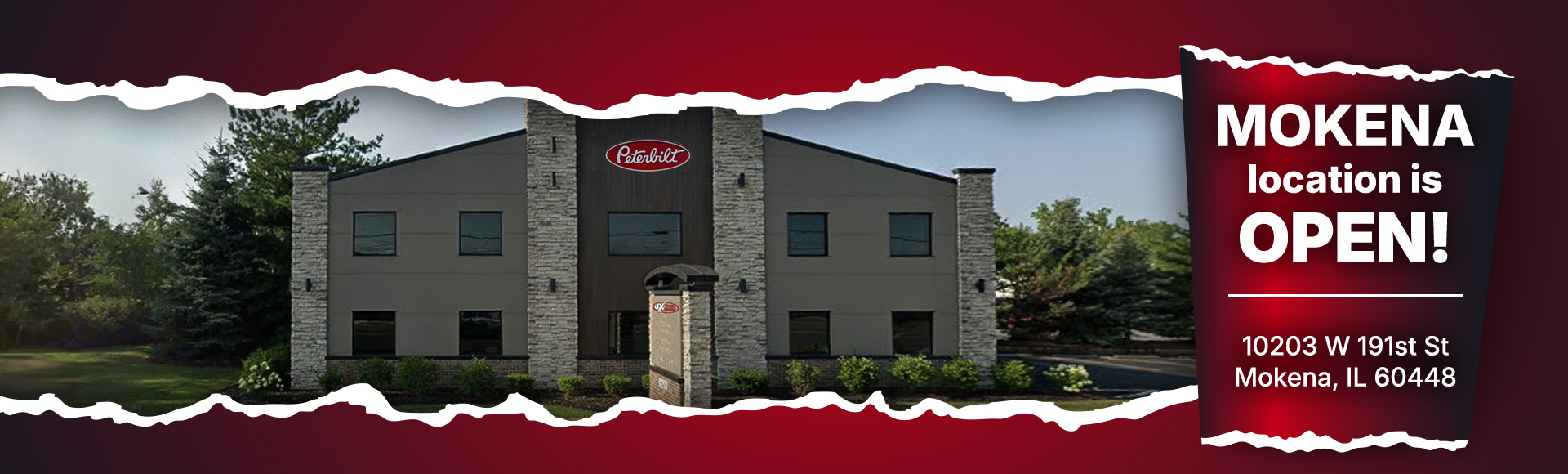 JX Truck Center - Mokena location is now open.
