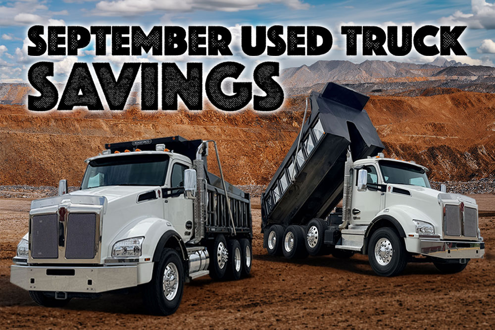 September Used Truck Savings Event at JX Truck Center.