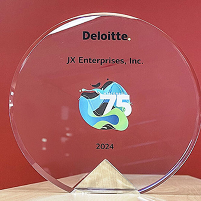 JX Truck Center wins Deloitte Wisconsin 75 2024 award